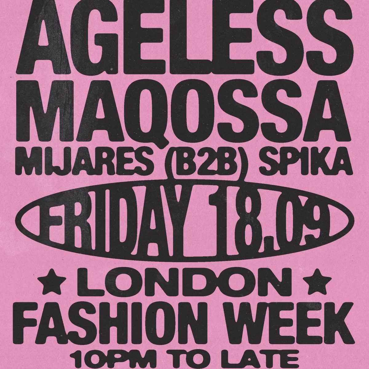Maqossa & Friends (London Fashion Week)